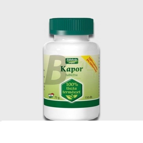 Zöldvér kapor tabletta 150 db (150 db) ML064635-17-8