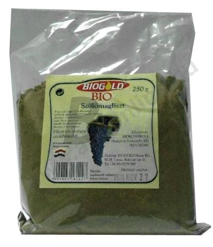 Biogold bio szőlőmag és héj őrlemény (150 g) ML064739-15-10