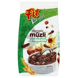 Fit reggeli müzli csoki-mogyoró 200 g (200 g) ML066119-30-2