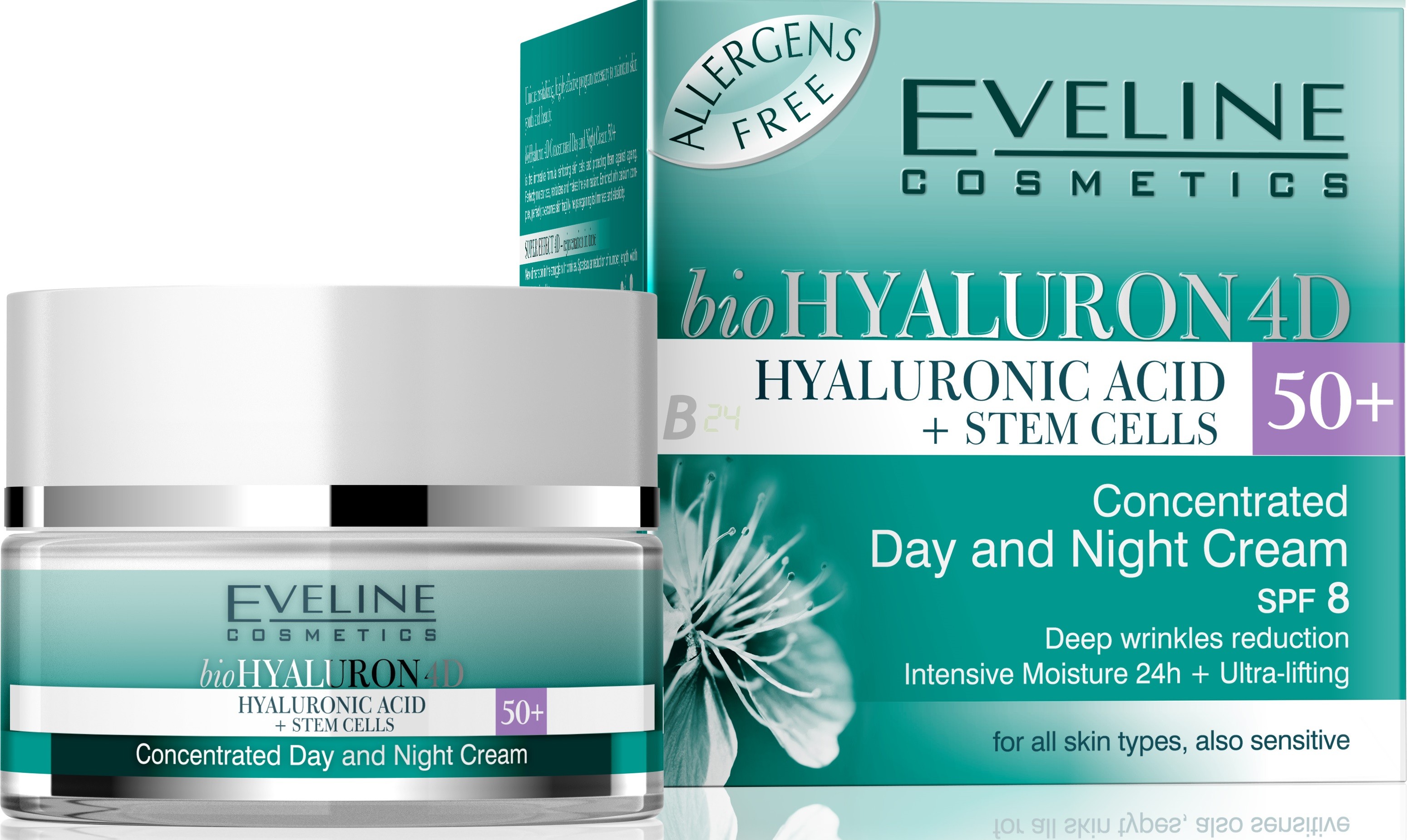 Eveline hyaluron 4d 50+ krém (50 ml) ML067180-23-5