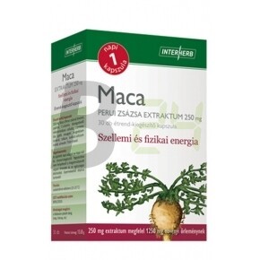 Interherb maca perui zsázsa kapszula (30 db) ML067270-110-2