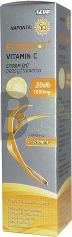 Eurovit c-vitamin pezsgőtabletta 1000 mg (20 db) ML067746-18-11