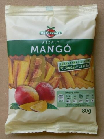 Naturfood aszalt mangó cukor nélkül (80 g) ML067818-31-6