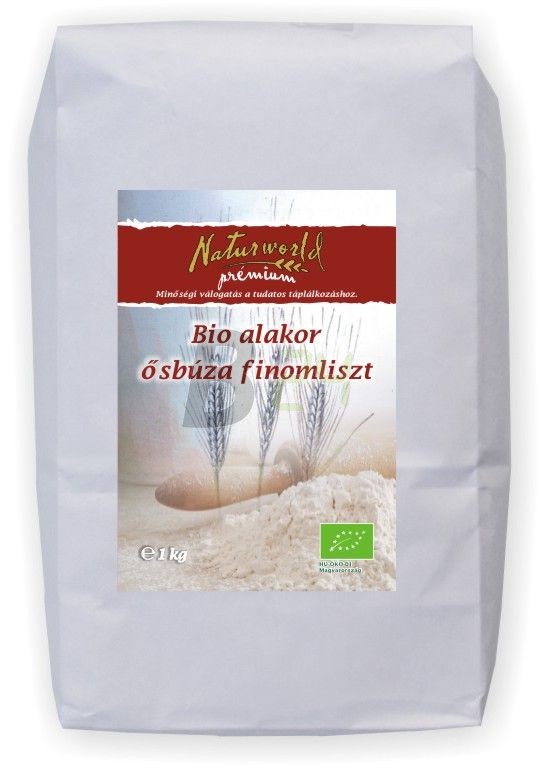 Naturworld bio alakor ősbúza finomliszt (1000 g) ML068624-37-3
