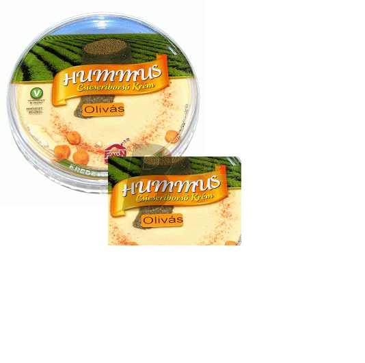 Hummus csicseriborsó krém olivás (250 g) ML071053-40-7