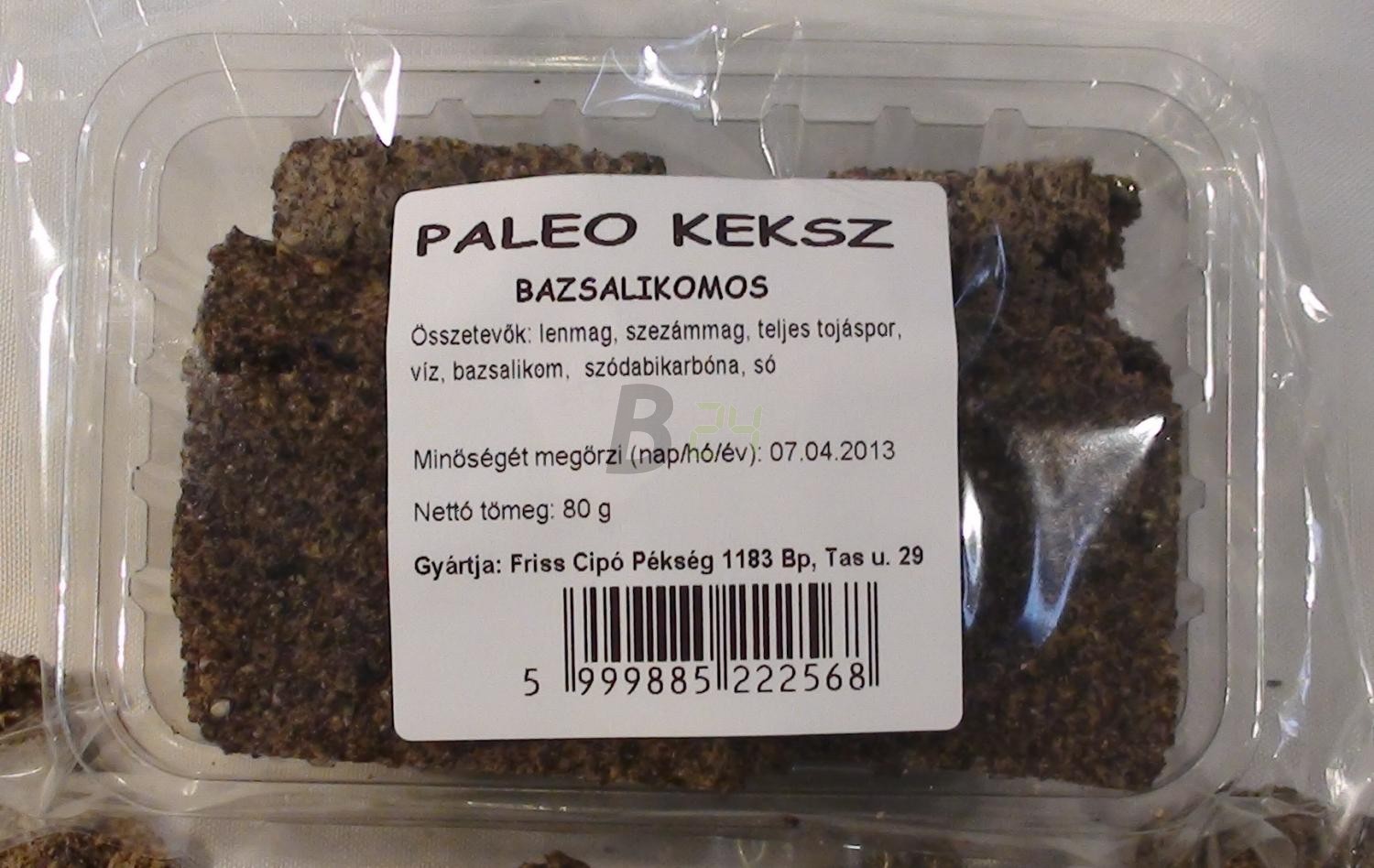 Paleo keksz bazsalikomos 80 g 90 nap (80 g) ML071867-109-1
