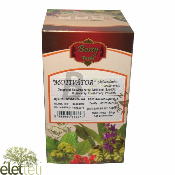 Boszy motivátor salaktalanító tea (20 filter) ML072984-36-1