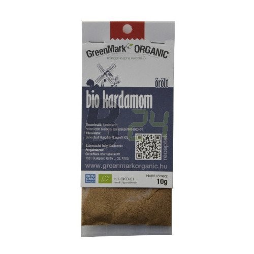 Greenmark bio fűszer kardamom őrölt (10 g) ML073278-26-4