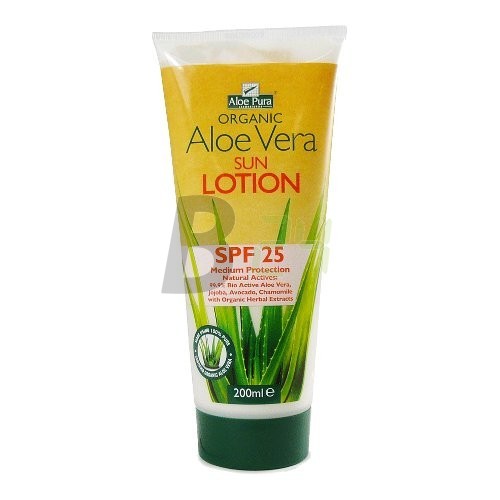 Optima aloe vera fényv. testápoló spf 25 (200 ml) ML073790-25-3