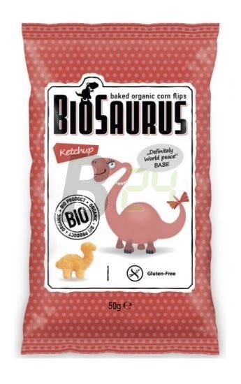 Biopont biosaurus kukoricasnack ketchup (50 g) ML074364-27-3