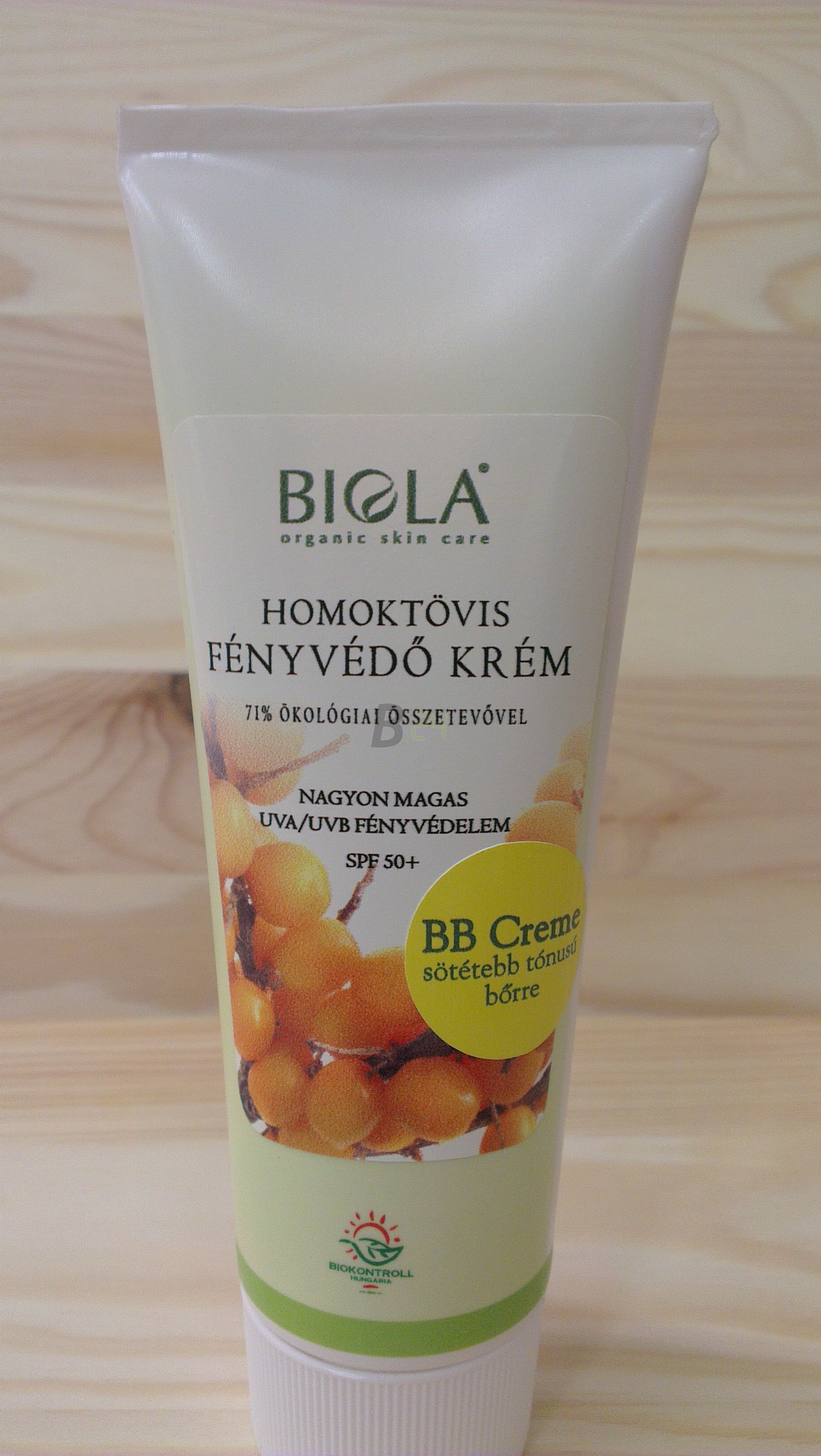 Biola bio homoktövis fényvédő f-50 75 ml (75 ml) ML074528-41-8