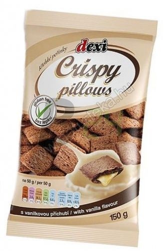 Dexi crispy párnák csokoládé (150 g) ML074846-30-1