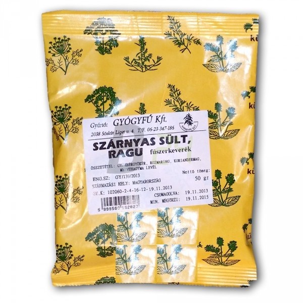 Gyógyfű szárnyas sült ragu (50 g) ML074898-26-4