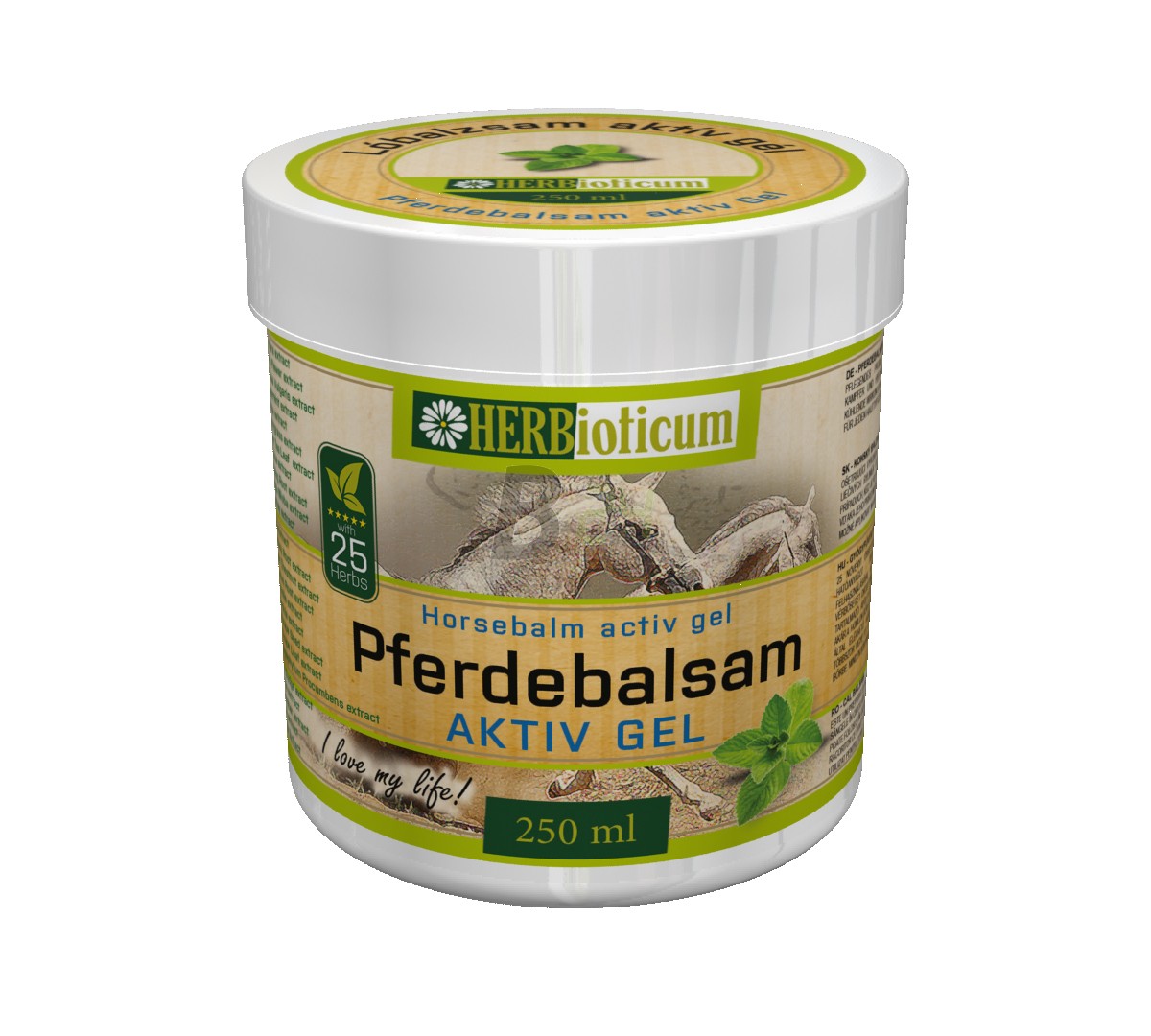 Herbioticum pferdebalzsam aktív gél 250 (250 ml) ML074957-31-5