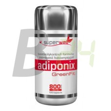 Superwell adiponix green fit kapszula (100 db) ML075225-17-7