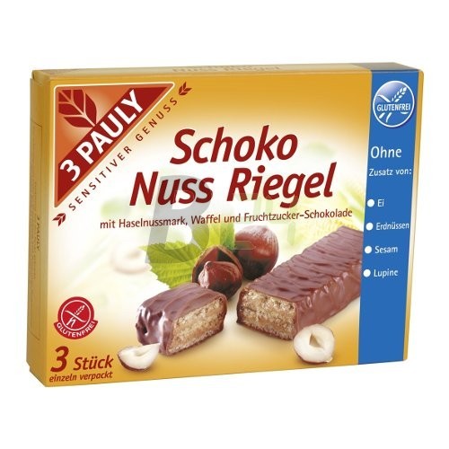 3 pauly tejcsokoládés mogyorós szelet (75 g) ML075374-27-5