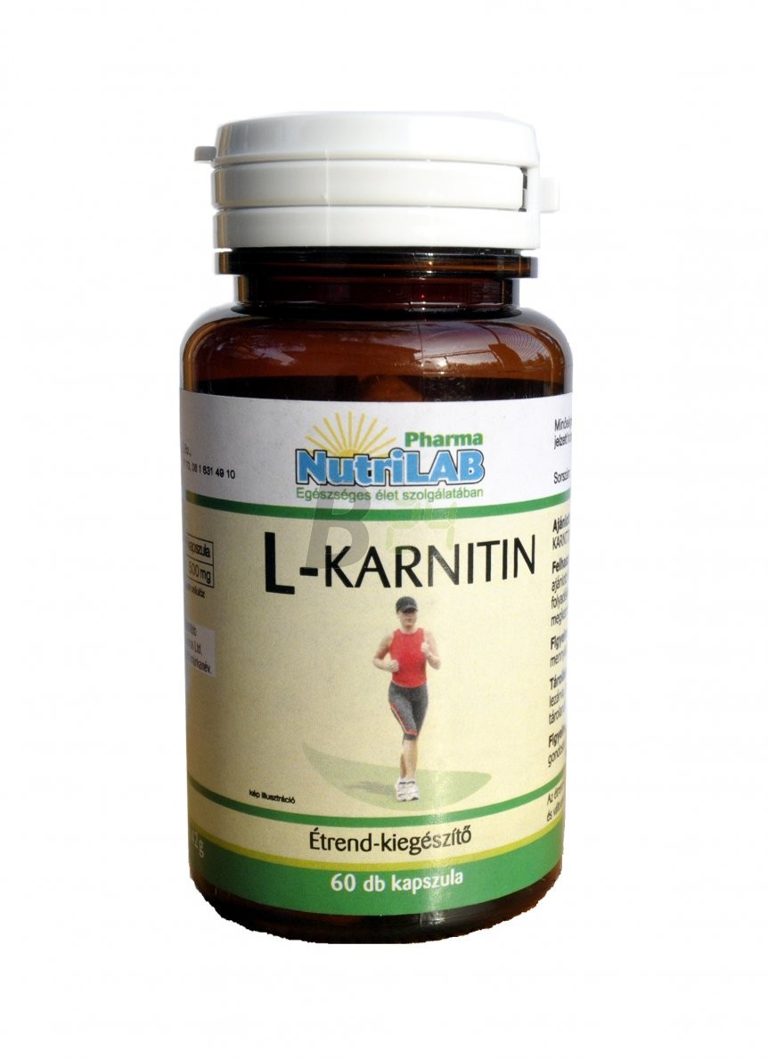 Nutrilab l-karnitin kapszula (60 db) ML075620-34-1