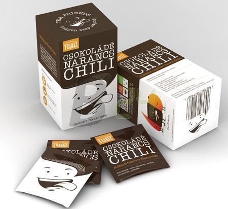 Teaház csokoládé-narancs-chili tea (20 filter) ML075655-38-4