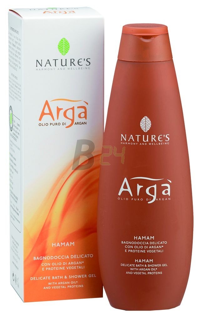 Natures argá hab és tusfürdő zselé (200 ml) ML075853-28-9