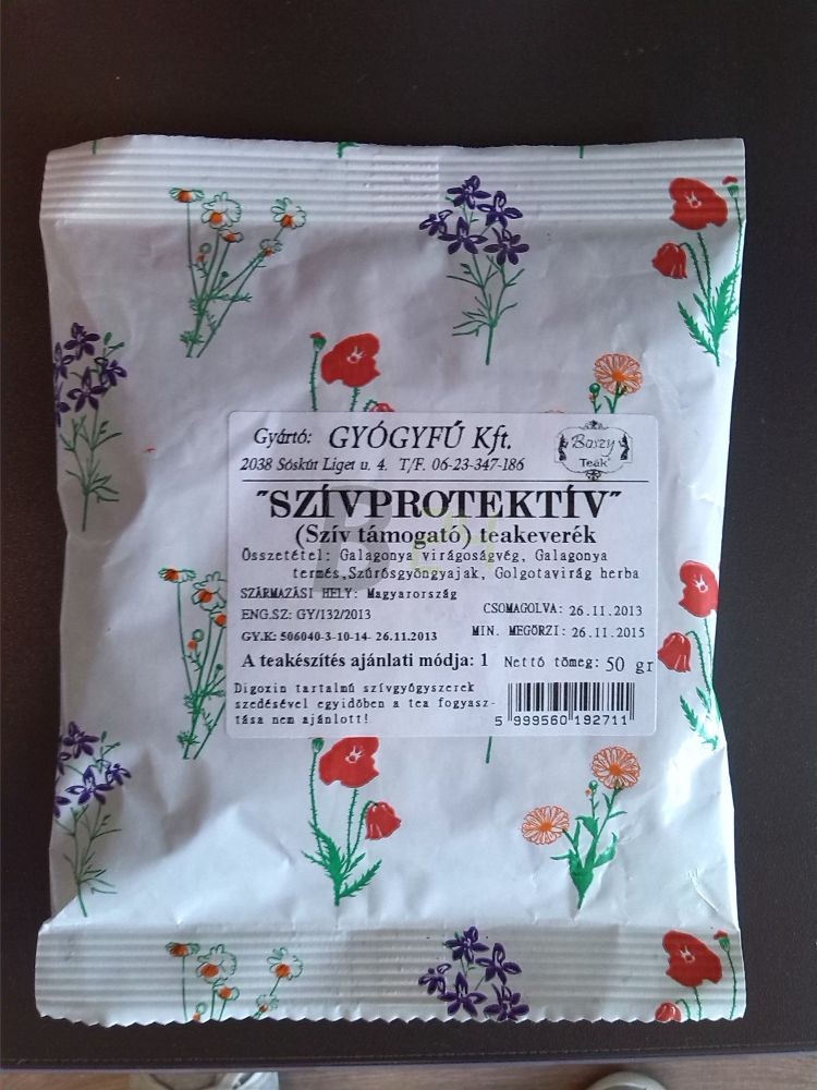 Gyógyfű szívprotektív teakeverék (50 g) ML076148-12-10