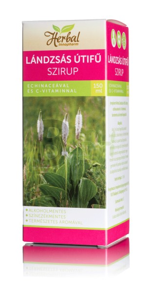 Innopharm lándzsás utifű szirup+echin. (150 ml) ML076260-16-9