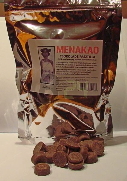 Menakao csokoládé pasztilla 70%-os (250 g) ML076600-21-3