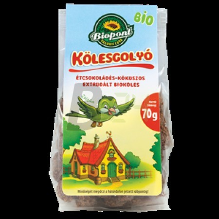 Biopont bio kölesgolyó étcsokis-kókuszos (70 g) ML078424-34-8