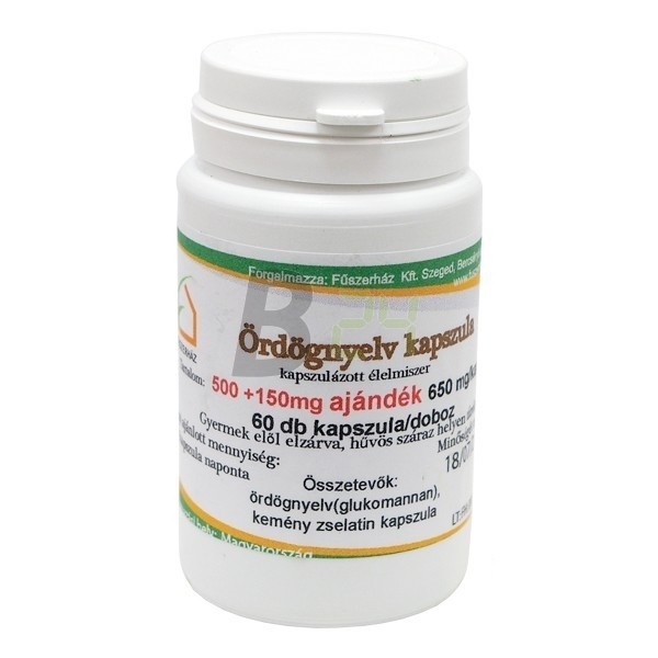 ördögnyelv kapszula 650 mg (60 db) ML079231-34-1