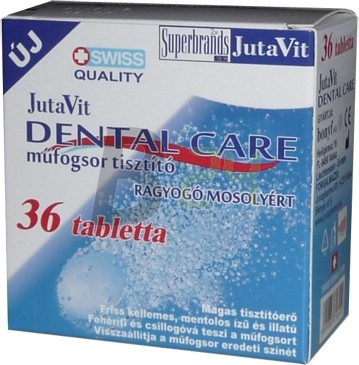 Jutavit dental care műfogsor tisztító (36 db) ML079280-21-6