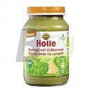 Holle bio bébiétel brokkoli-teljes rizs (190 g) ML033256-8-10