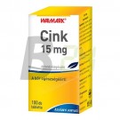 Walmark cink 15 mg tabletta 100 db (100 db) ML046770-33-9