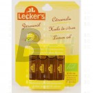 Leckers bio citromolaj /étkezési/ (4 ampulla) ML058342-10-10